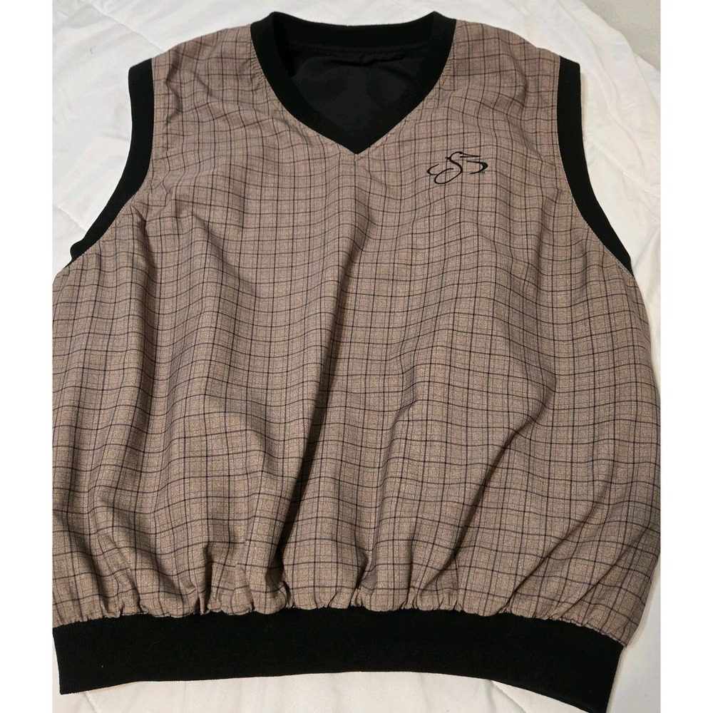 Roche Men's Reversable Pullover Golf Vest With Pockets Size XL